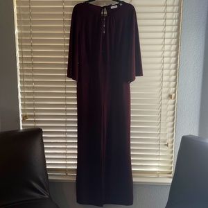 Burgundy Jumpsuit